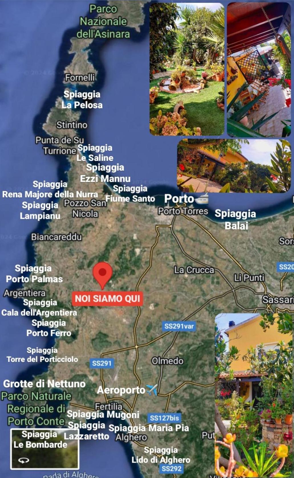B&B Giomar Sardegna Nord Ovest Campanedda Εξωτερικό φωτογραφία